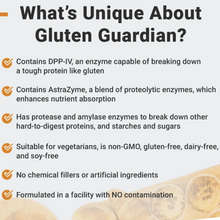 Load image into Gallery viewer, GLUTEN GUARDIAN - DIGESTIVE ENZYME FOR GLUTEN AND DAIRY