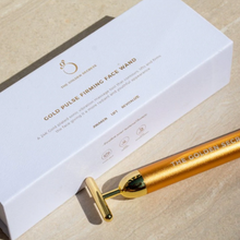 Load image into Gallery viewer, GOLD PULSE FIRMING and DE-PUFFING FACE WAND